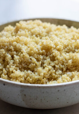 Perfect quinoa in a bowl.