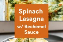 Classic Spinach Ricotta Lasagna.
