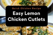 Lemon Chicken Cutlets