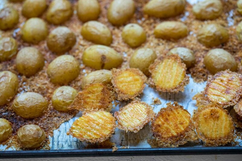 Viral Parmesan Potatoes