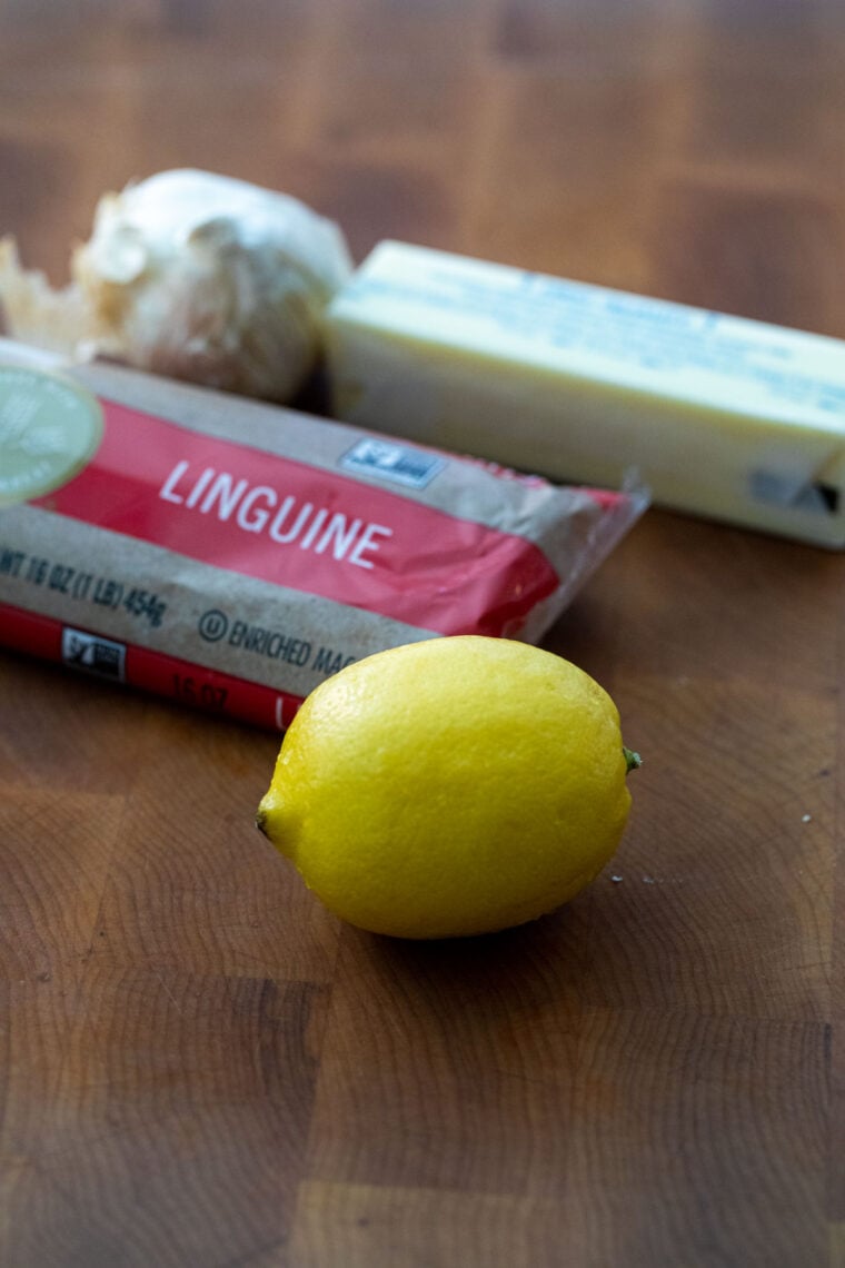 Soft lemon and ingredients.