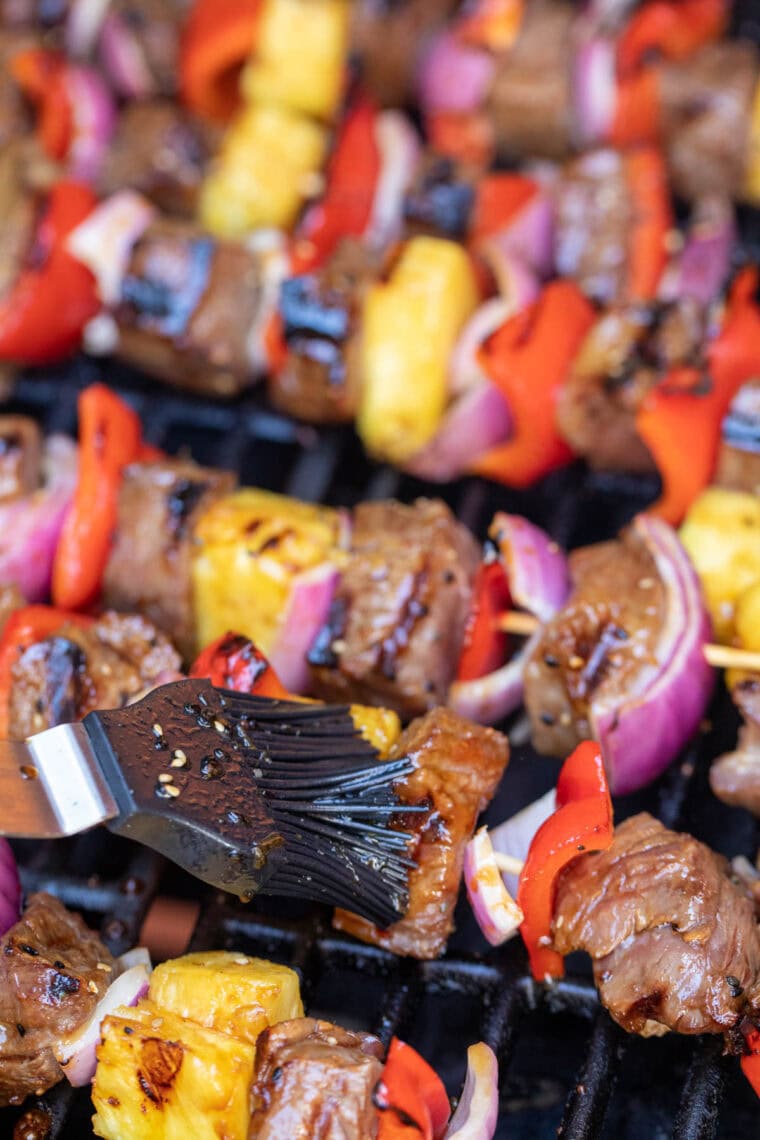 Teriyaki Beef Skewers