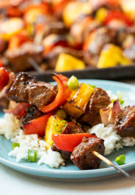 Teriyaki Beef Skewers