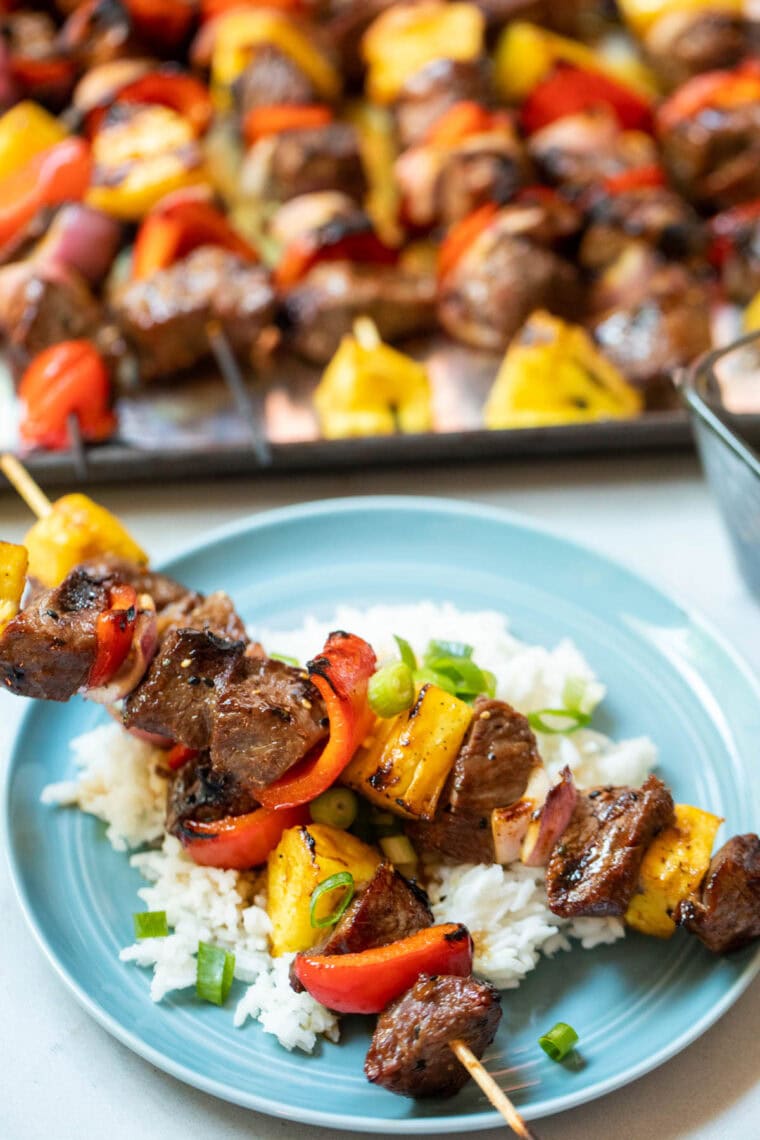 Teriyaki Beef Skewers