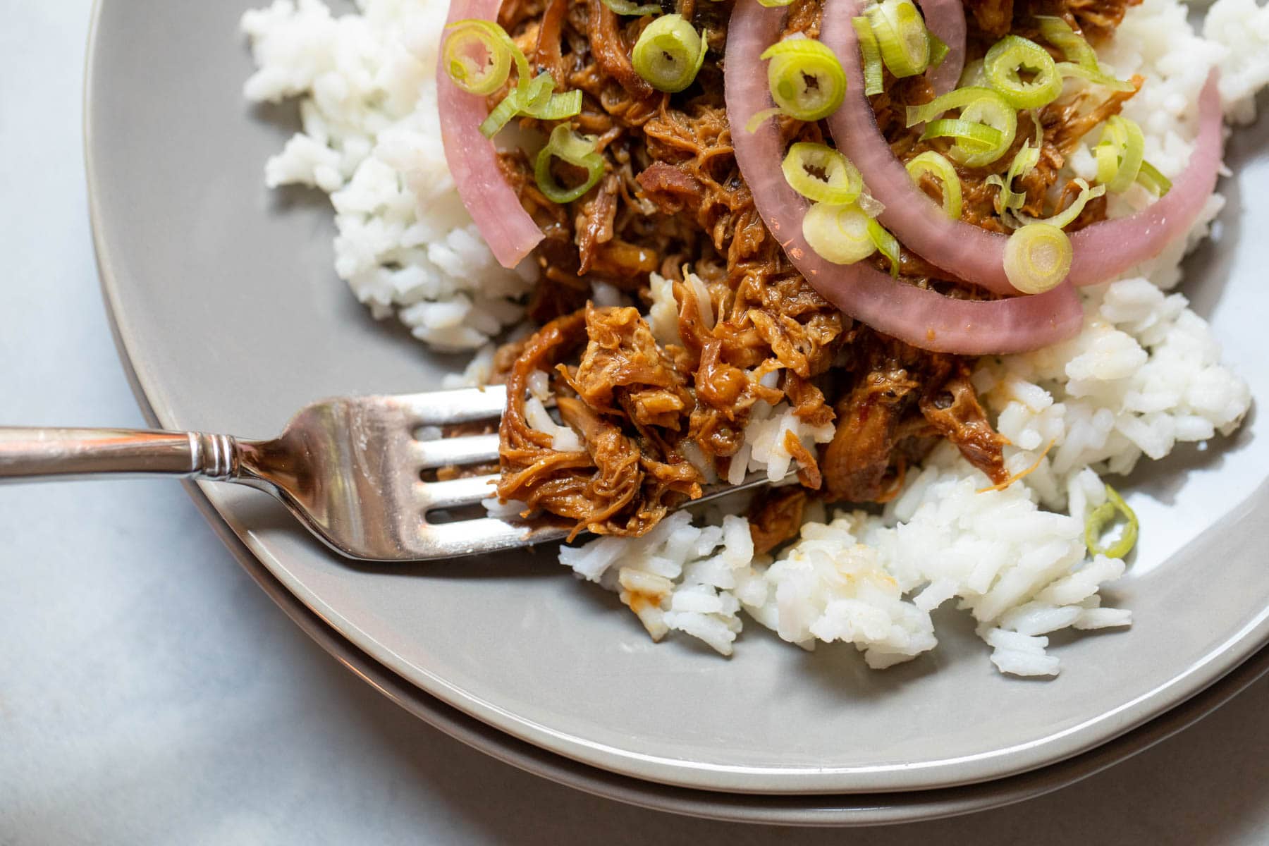 Slow Cooker Honey Chicken Thighs - Crunch Time Kitchen