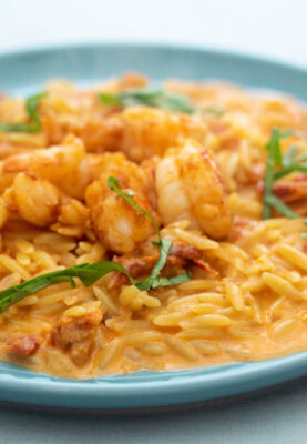shrimp orzo pasta