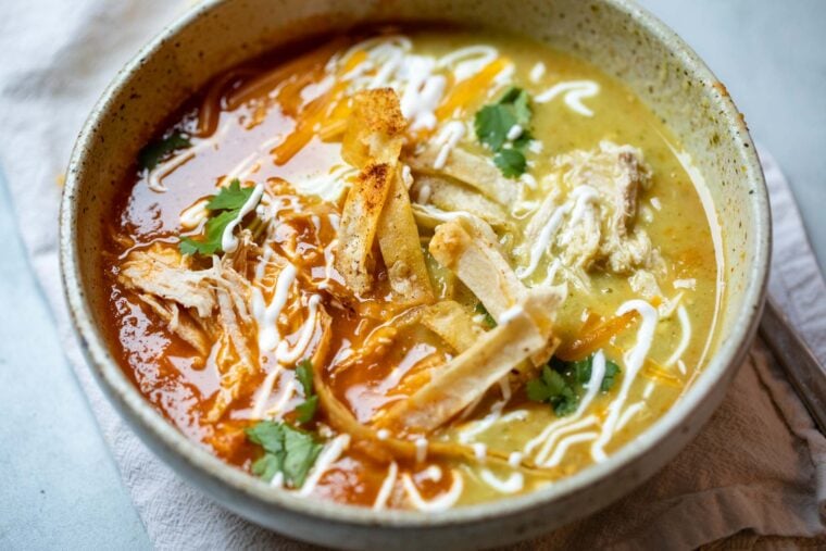 Christmas Enchilada Soup