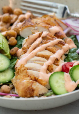 Rotisserie Chicken Grain Bowls