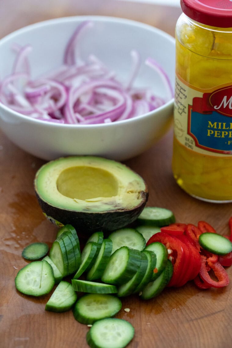 Topping ideas for bowls.