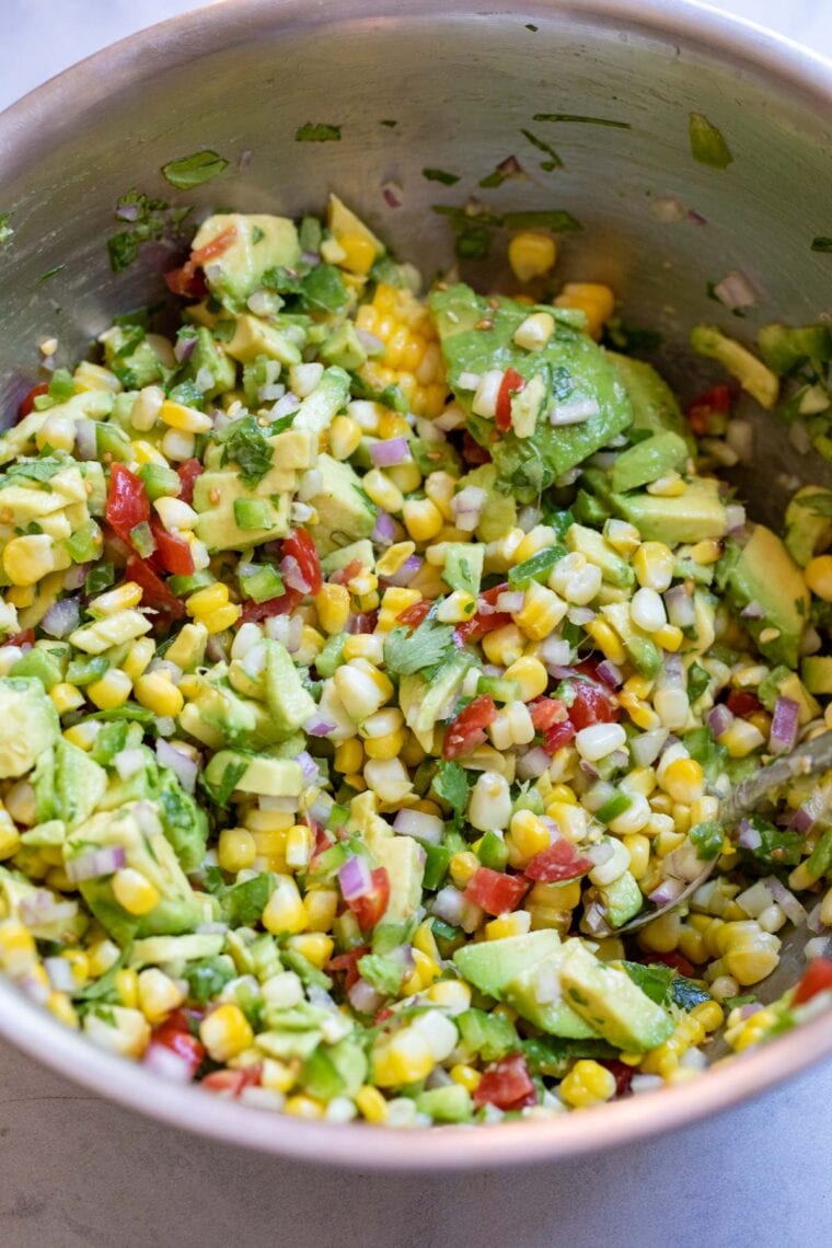 Salsa stirred.