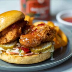 Habanero Honey Chicken Sandwich